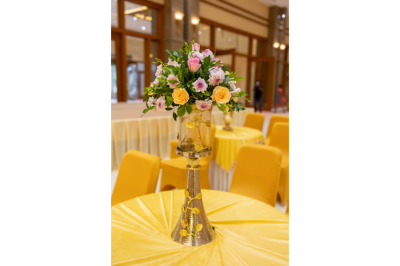 Premium flower decorations for engagement function in Tamil Nadu